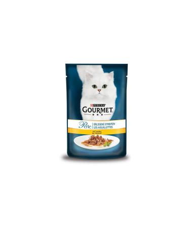 Gourmet Grilled Chicken 85 Gr Adult Cat Canned Food-24 Pieces
