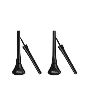 Pastel Water Resistant Black Waterproof Dipliner 5 ml 2 Pieces