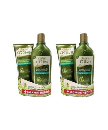 Dalan Volumizing Shampoo 400ml + Hair Conditioner Gift 200ml 2pcs