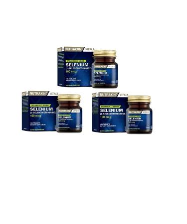 Nutraxin Nutraxin Selenium 100 Tablets 3 Pieces