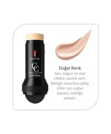 Jomtam Sponge Natural Concealer Concealer CC Stick 30 gr - Buy Online on GoSupps.com