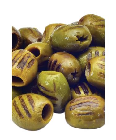 Gurme212 Pitted Grilled Olives (green) Ready Appetizer (3 Pieces X 255cc) - Buy Online on GoSupps.com