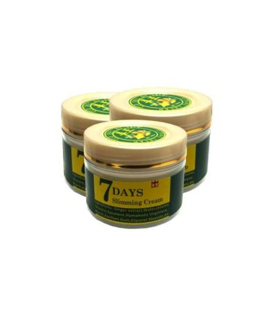 7DAYS Slimming Cream Ginger Miracle 100ml Body Care Cream Ginger Miracle 3 Pieces