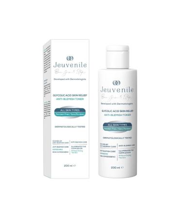 Jeuvenile Anti-Spot & Brightening Tonic with Glycolic Acid for Spotless Skin 200 ml Anti