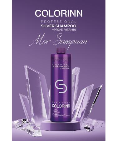 Colorinn Stardust Silver Purple Shampoo 1000 ml 8681820113426
