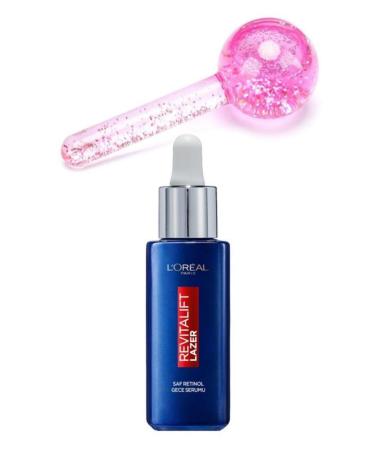 L'Oreal Paris Retinol Serum Ice Roller Skin Care Set