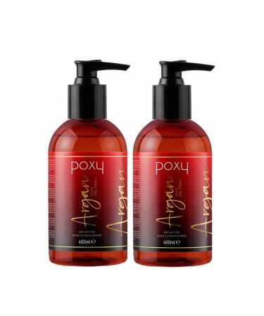 Poxy Argan Essence Hair Conditioner for Dyed Hair 400 Ml X 2 Pieces