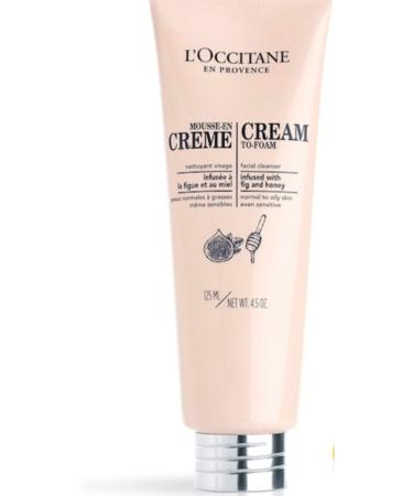 L'Occitane L'occitane Infusions Cream To-foam Facial Cleanser - Infusions Foaming Cleansing Cream 125 Ml
