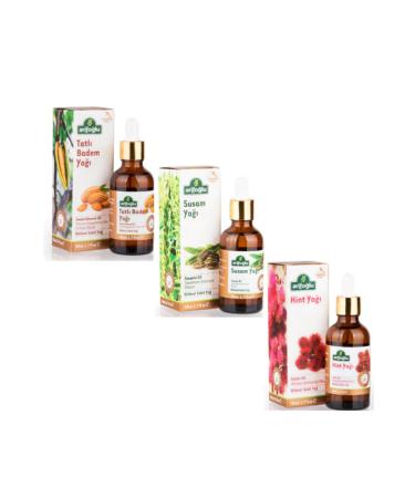 Arifo lu Almond + Sesame + Castor Oil 3 X 50 Ml
