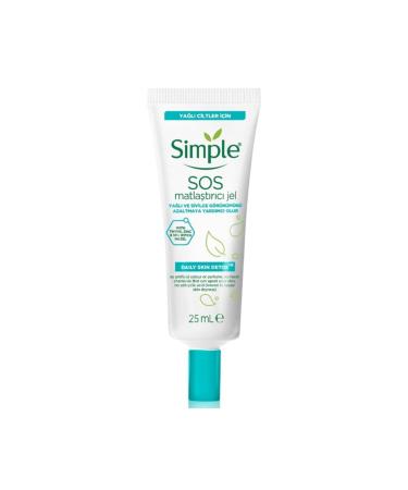 Simple Daily Skin Detox Sauce Mattifying Gel 25 Ml