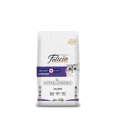 Felicia Low Grain 12 Kg Sterilized Salmon Hypoallergenic Cat Food
