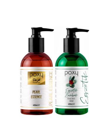 Poxy Exotic Lily Shower Gel 400 Ml & Pearl Essence Shower Gel 400 ml