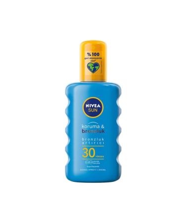 NIVEA N VEA Sun Sun Protection & Bronze Sun Spray 30gkf 200 MllN VEA Sun -KEYONLINE-