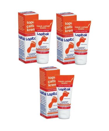 Lapitak Heel Crack Care Cream 60 ml 3 Pieces