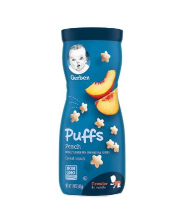 Gerber Puffs Peach Snack 42 gr.