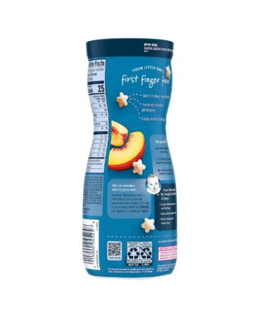 Gerber Puffs Peach Snack 42 gr. - Buy Online on GoSupps.com