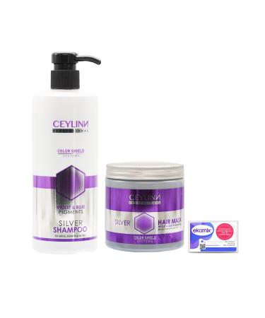 Ceylinn Silver Shampoo 500ml And Hair Mask