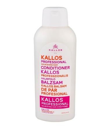 Kallos Cosmetics Professional Balsam Nourishing Conditioner for Damaged and Dry Hair 1000ml