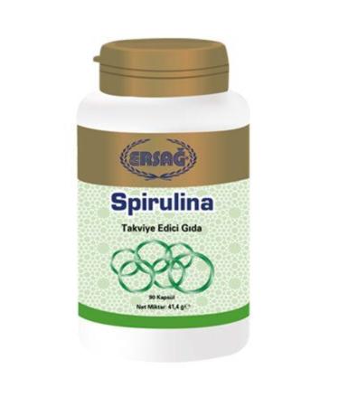 Ersa Spirulina Food Supplement -90 Capsules