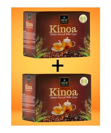 MEW FORM LIFE Mew Quinoa Tea Detox 40 Filtering Bags (Set of 2)