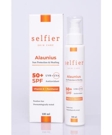 selfier Alaunius 50 Spf Sunscreen 100ml - Buy Online on GoSupps.com