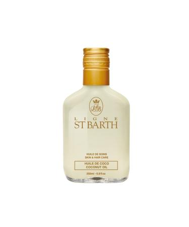 Ligne St. Barth Coconut Oil - Cold Pressed Pure Coconut Body Hair and Tanning Oil 200 Ml