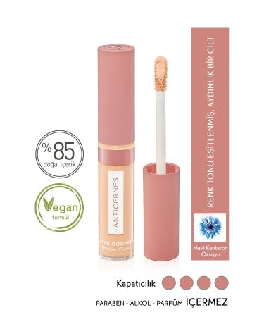 Yves Rocher Bright Look Flawless Liquid Concealer - Pink 200 7 Gr