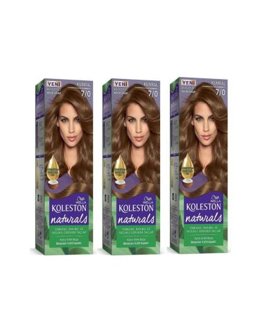 Wella Naturals Blonde 7/0 3 Pack