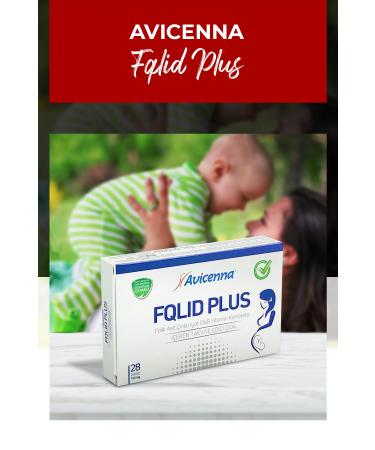 Avicenna Folid Plus Zinc Iodine D and B Vitamin Complex 28 Tablets