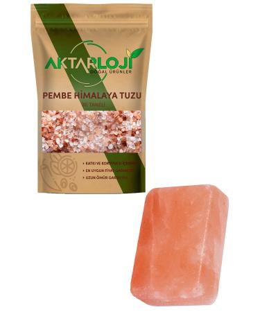 Aktarloji 5 Kg Coarse Grain Himalayan Salt + Large Himalayan Salt Soap