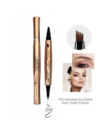 A LY COSMET CS Aily New Model Double-Sided Permanent Eyebrow Pencil & Pencil Eyeliner