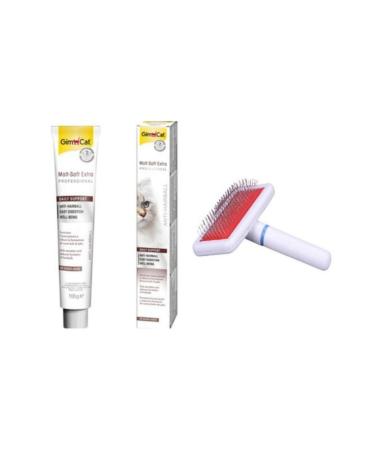 Gimcat Neo Pet Market Malt Soft Extra 100 Gr + White Handle Fine Wire Comb