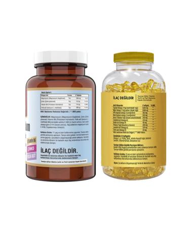 Ncs Zma Magnesium Bisglycinate 60 Tablets & Flx Omega 3-6-9 90 Tablets - Buy Online on GoSupps.com