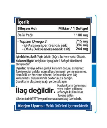 Smartcaps Omega 3 Premium 50 Softgel - Buy Online on GoSupps.com