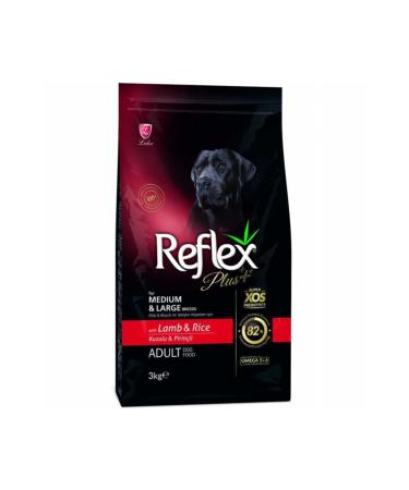 Reflex Medium Large Breed Lamb Rice Adult Dog Food 3 kg