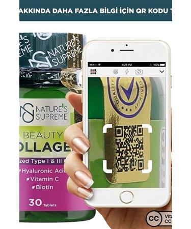 Natures Supreme Beauty Collagen 30 Tablets - Buy Online on GoSupps.com