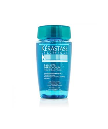 Kerastase Specifique Bain Vital Dermo Calm Soothing Shampoo for Sensitive Scalps and Combination Hair 250ml