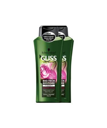 Gliss Bio-tech Strengthening Shampoo 360 ml Set of 2