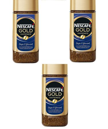 Nescafe Decaffeinated Gold Coffee 100gr x3 300gr