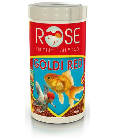 Rose Goldi Red Granulat 250 Ml Japanese Fish Food