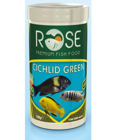 Rose Cichlid Green Granulat 250 Ml Tropheus Cichlid Fish Food