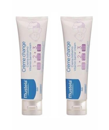 Mustela Vitamin Barrier Cream 100 ml 2 Pack