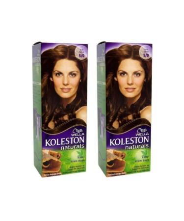 Wella Naturals Light Brown 5/0 2'pack