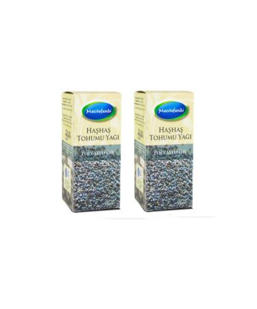 Mecit Efendi 2 Pieces Poppy Seed Oil 2x50 ml