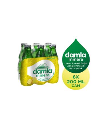 Drop Drop Minera Lemon Flavored 6X200 Ml