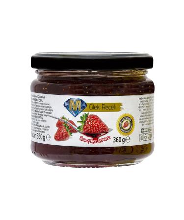 Migros Migros No Sugar Added Strawberry Jam 360 G