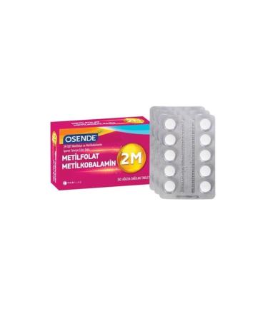 Osende 2m Odt Methylfolate & Methylcobalamin 30 Orally Disintegrating Tablets