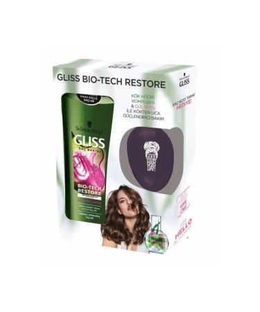 Gliss Bio-Tech Shampoo 525 ml + Comb