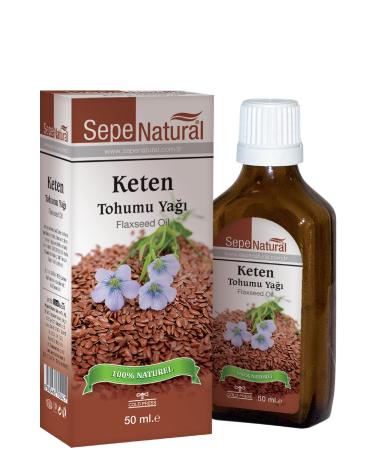 Sepe Natural Flaxseed Oil 50 ml Pure Cold Pressed Flaxseed Oil