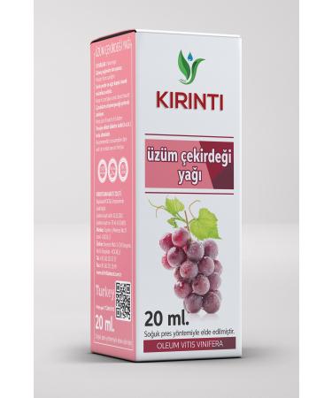 KIRINTI 2000 Grape Seed Oil 20 Ml 2 Pieces